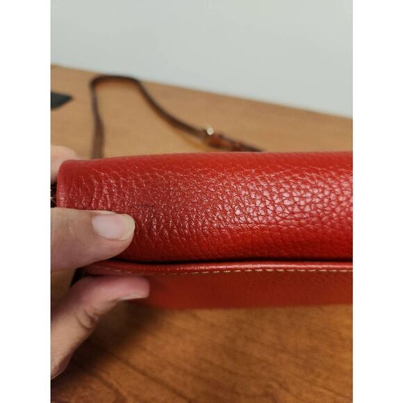 Dooney & Bourke Pebble Grain Foldover Zip Crossbody - Picture 6 of 13